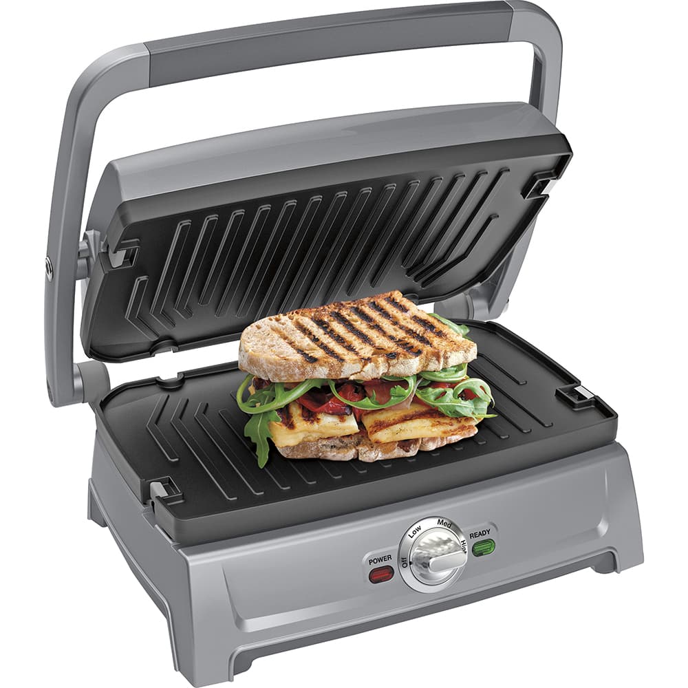 Cuisinart Griddler Compact Grill Panini Press GR 102 Black