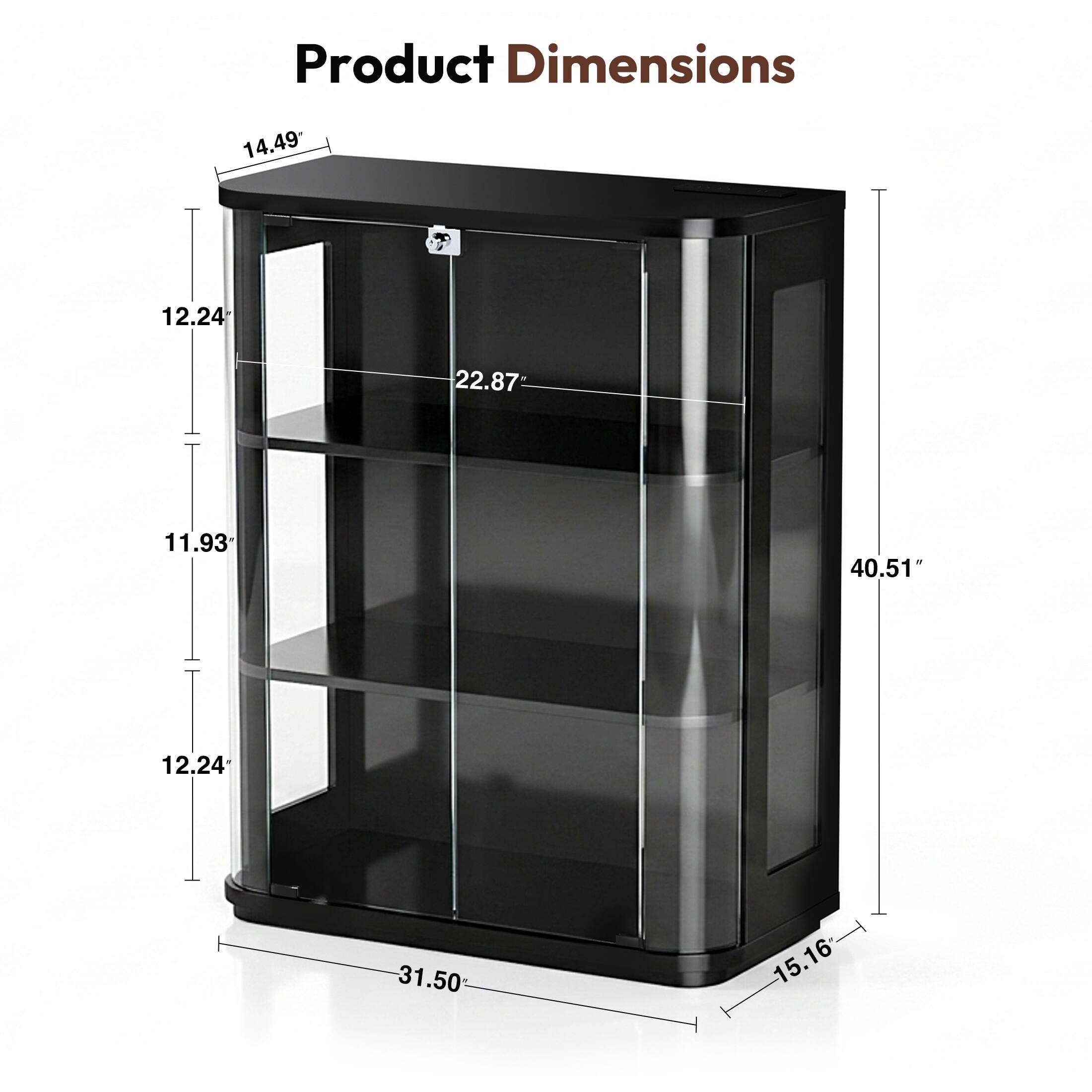 Product Dimensions

14.49"  
12.24"  
22.87"  
11.93"  
40.51"  
12.24"  
31.50"  
15.16"