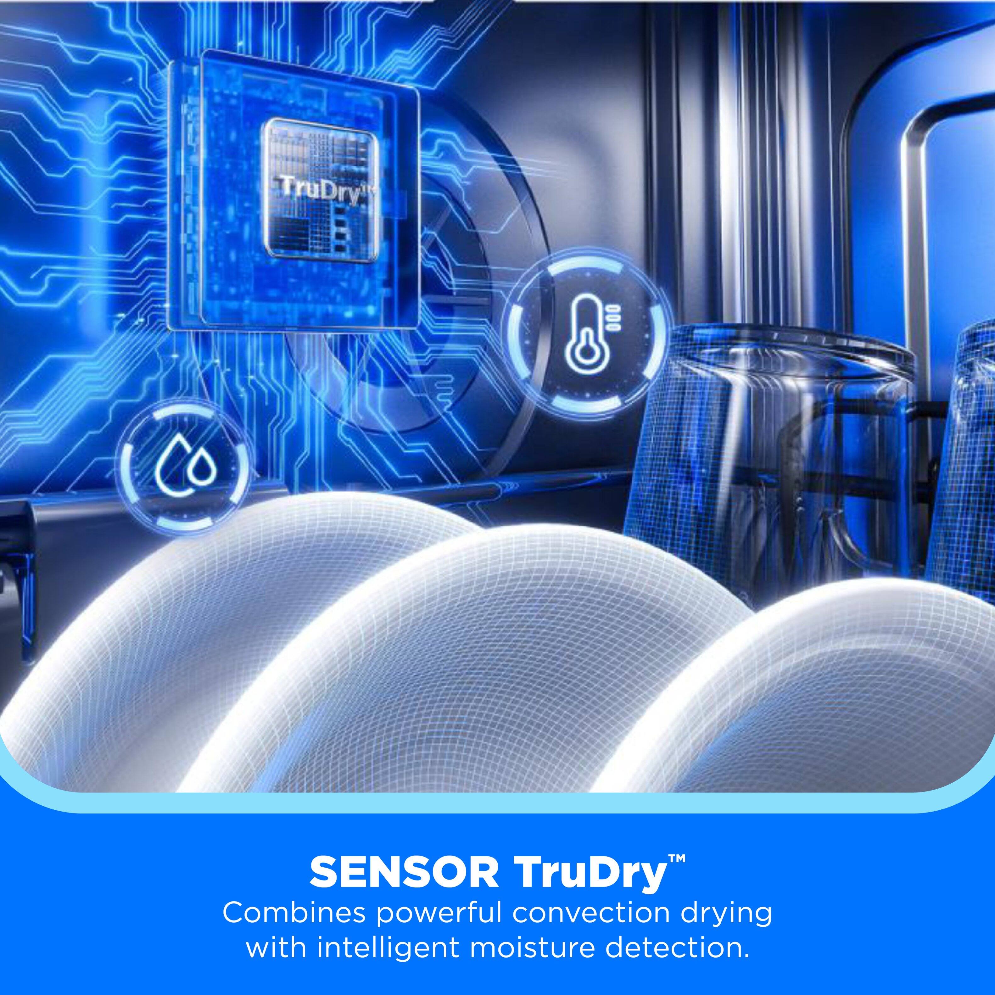 TruDry!!
000
SENSOR TruDry™ Combines powerful convection drying with intelligent moisture detection.