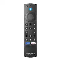 Insignia™ - Fire TV Replacement Remote for Insignia-Toshiba-Pioneer - Black - Front_Zoom