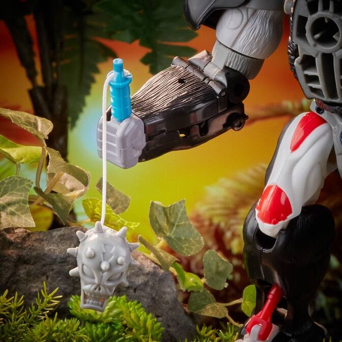 Alt View 4. Hasbro - Transformers Vintage Beast Wars Action Figure | Optimus Primal - Black.