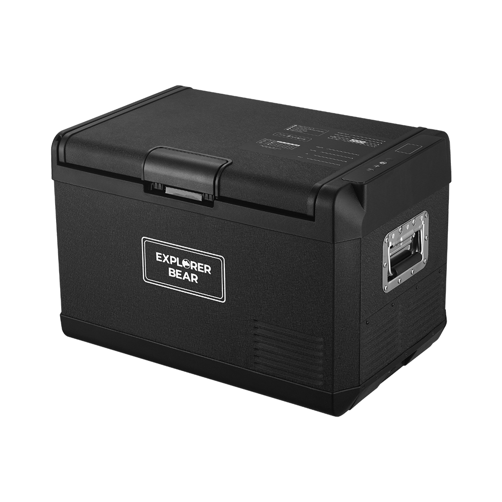 Explorer Bear - EX50B 52.8QT/50L 12/24V Portable Electric Fridge Freezer - Matte Black