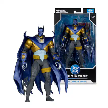- Y PARIN 22 PONTS TRLIS PuntaL - MTOLICE McFARLANE 12+ * DC JLTIVERSE EL (BATMAN ARMOR)