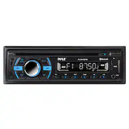 PylePro - Pyle PLCD43BTM Marine Single DIN Bluetooth In-Dash Detachable Face MP3 Stereo Receiver