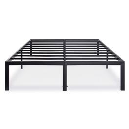 Hivvago - King size Sturdy Metal Platform Bed Frame - Holds up to 2,200 lbs - Black