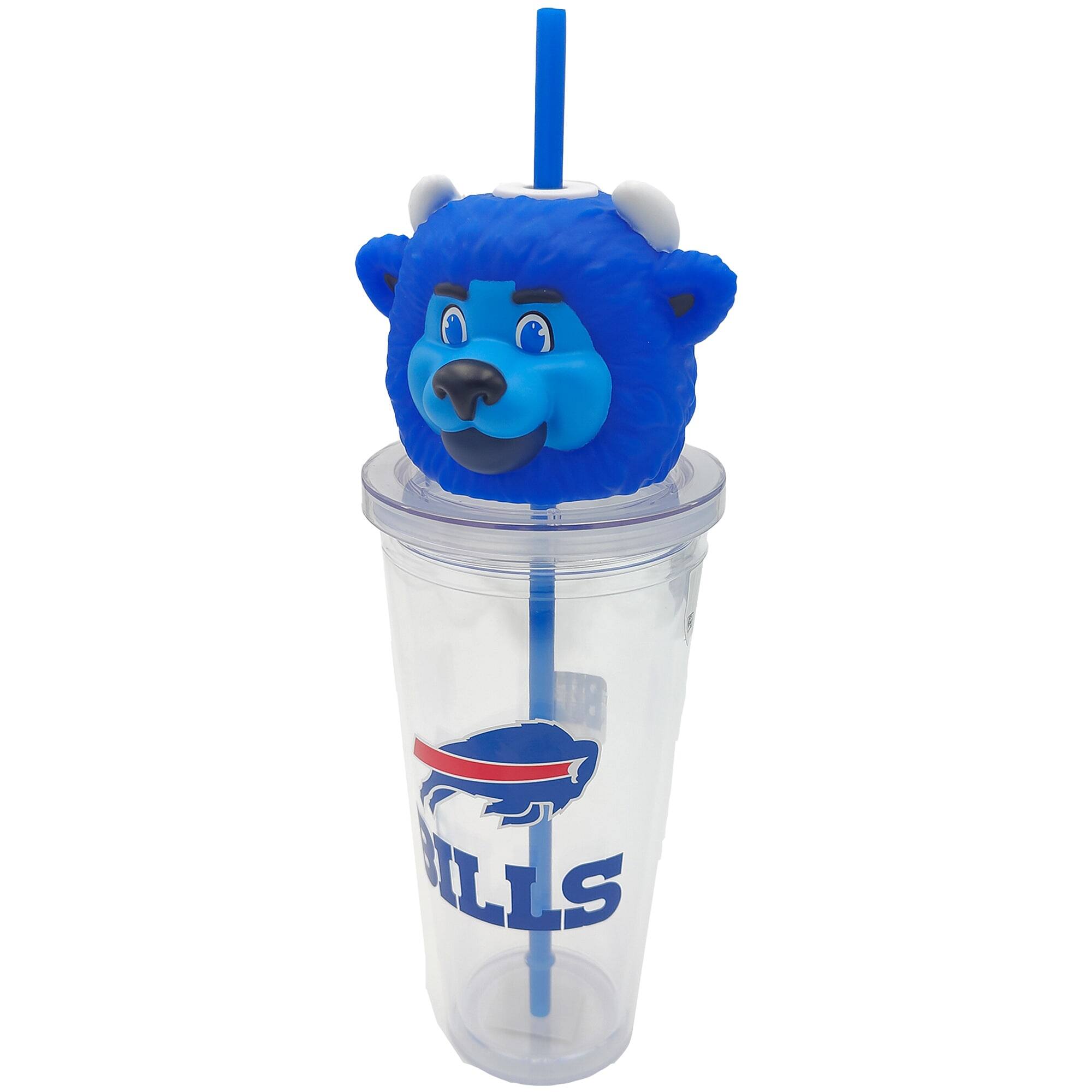 Alt View 1. Pegasus - Buffalo Bills Mascot Lid 24oz. Sipper Cup - Multicolor.