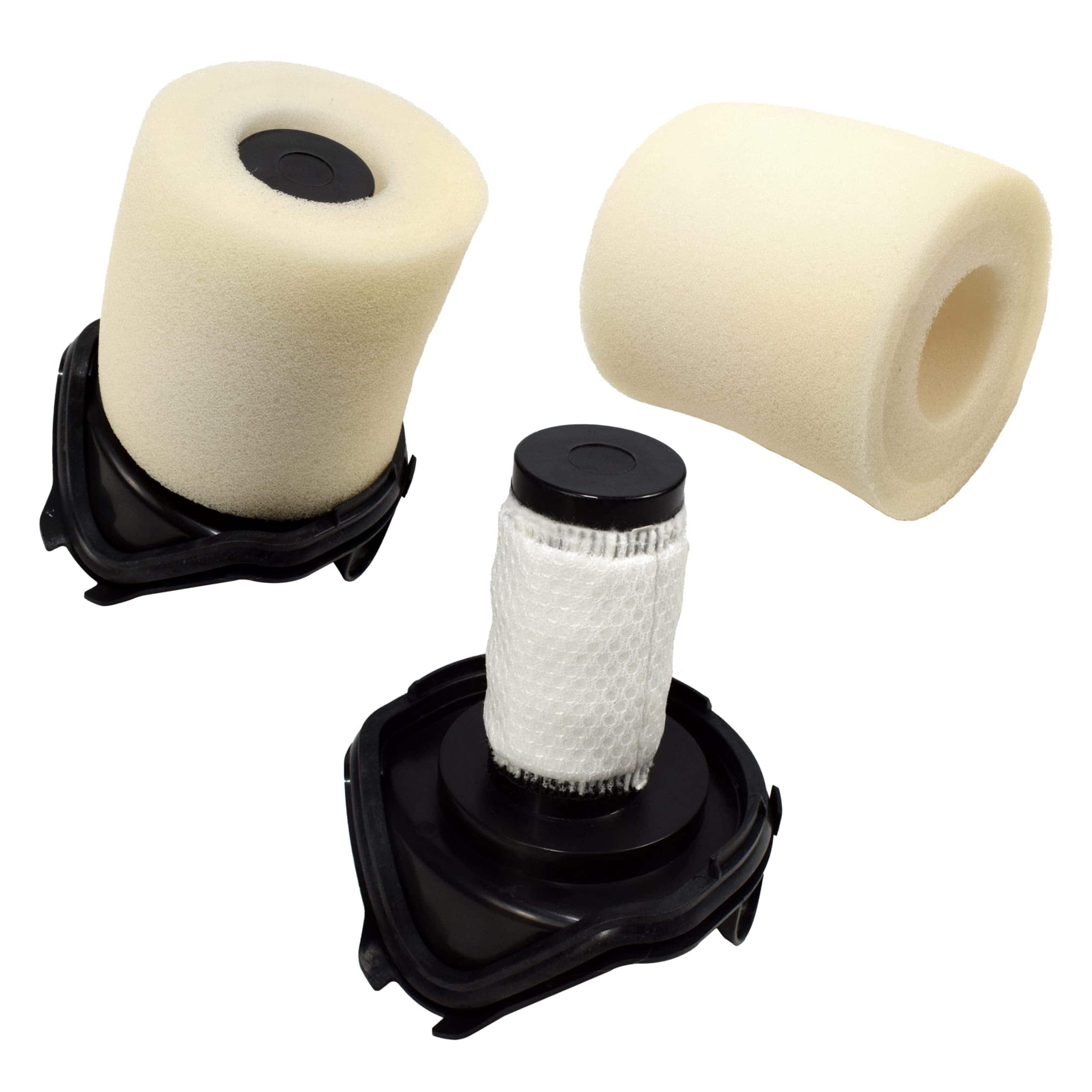 HQRP - 2-Pack Foam and Felt Vacuum Filter Kit for Shark Flex DuoClean HV390 HV391 HV392 HV394Q, Replaces 461FFJV390