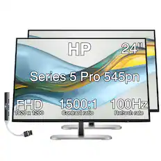 HP 24" Series 5 Pro 545pn
FHD 1920 x 1200
1500:1 Contrast ratio
100Hz Refresh rate