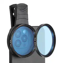 Unique Bargains - 52mm Phone Camera Lens, Clip-On Full Color Filter Circular Polarizing for Smartphones & DSLR