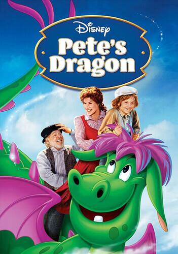 Front. Pete's Dragon   - DVD.