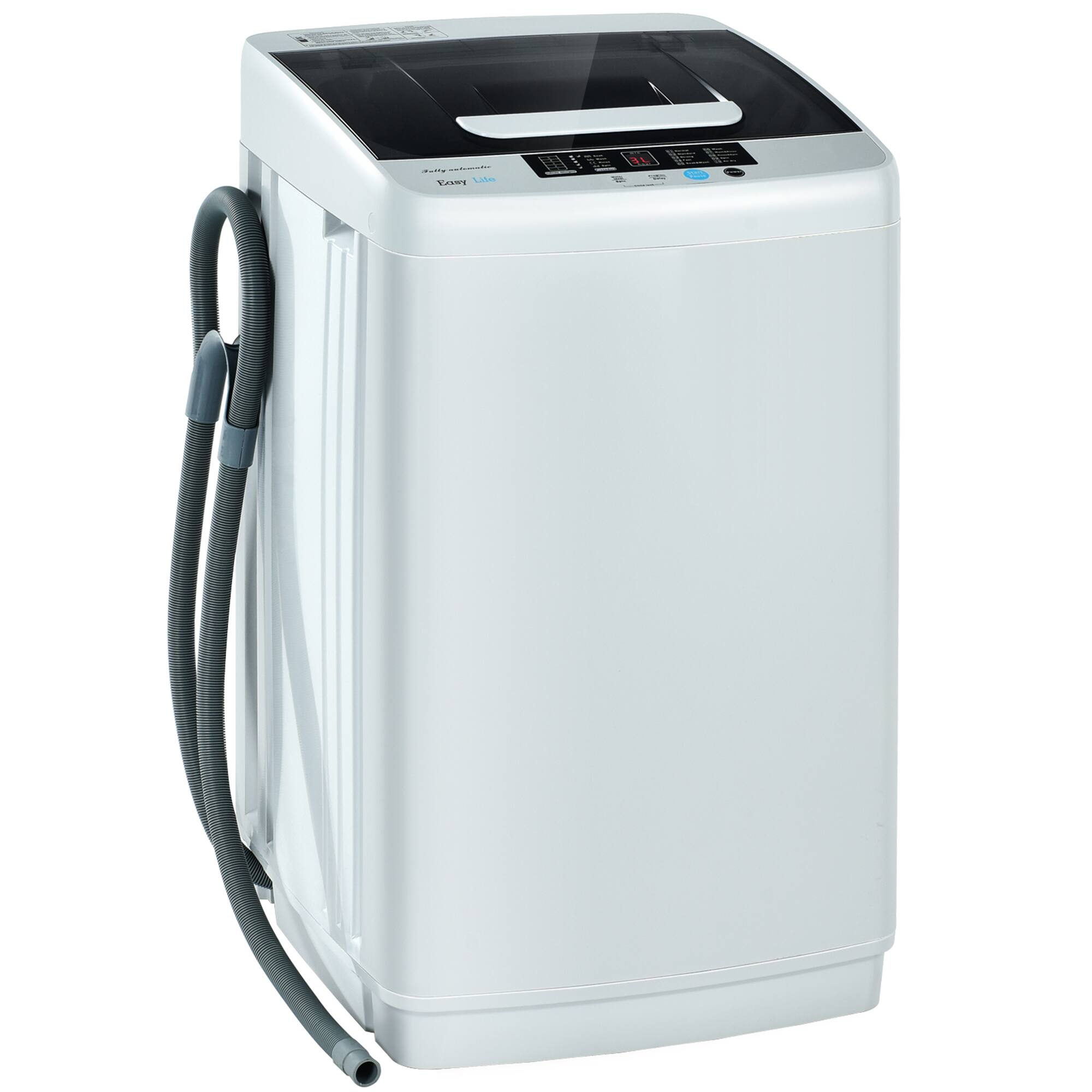 Full-Automatic Washing Machine Portable Compact Laundry Dryer Spin 8.8 lbs