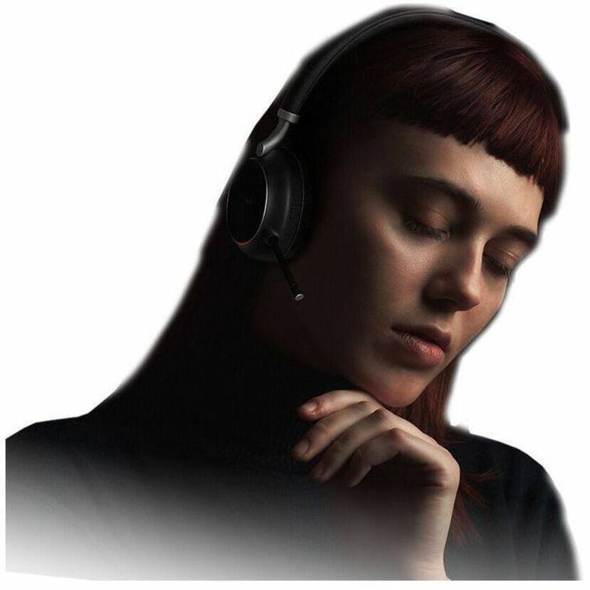 Alt View 1. Yealink - Yealink Bluetooth Business Headset - Microsoft Teams Certification - Stereo - Wireless - Bluetooth - 150 ft - 20 Hz to - Black.