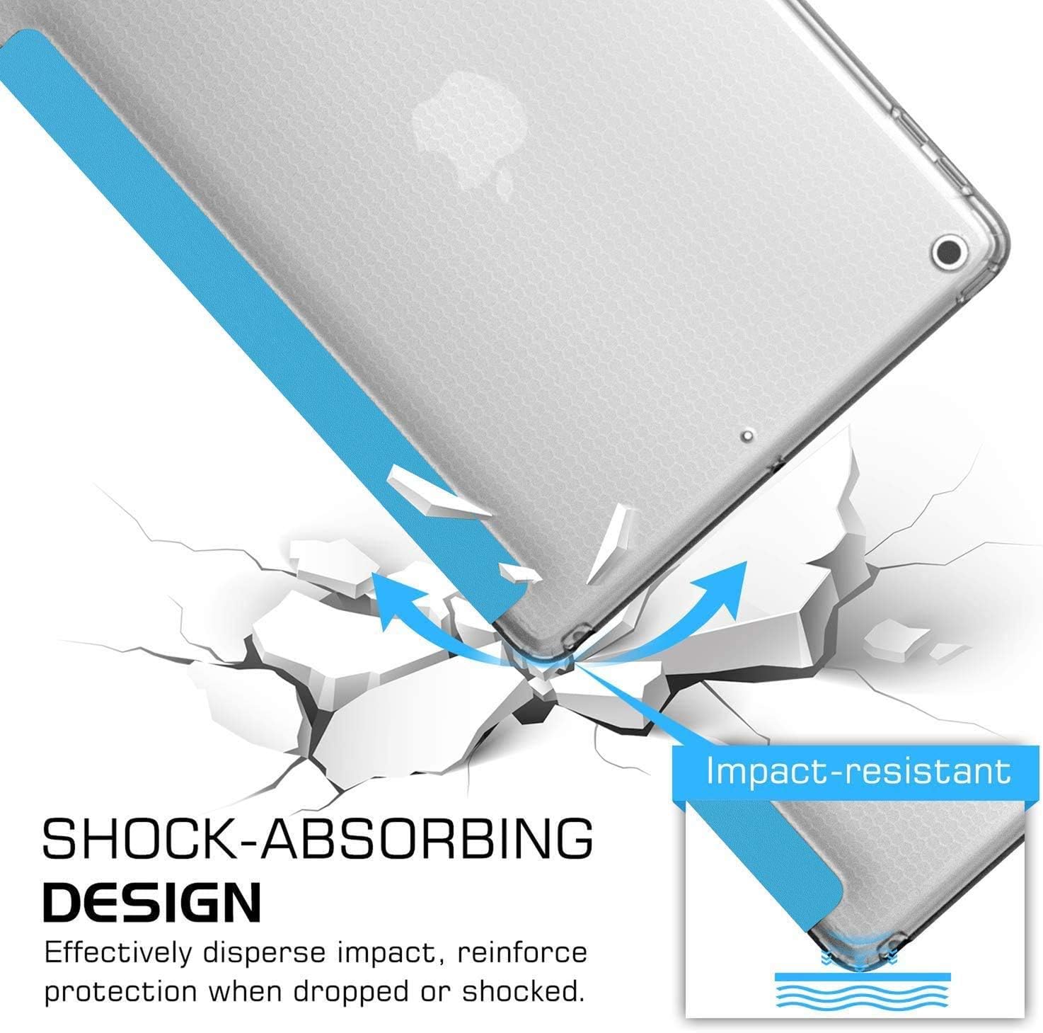 Impact-resistant SHOCK-ABSORBING DESIGN Effectively disperse impact, reinforce protection when dropped or shocked.