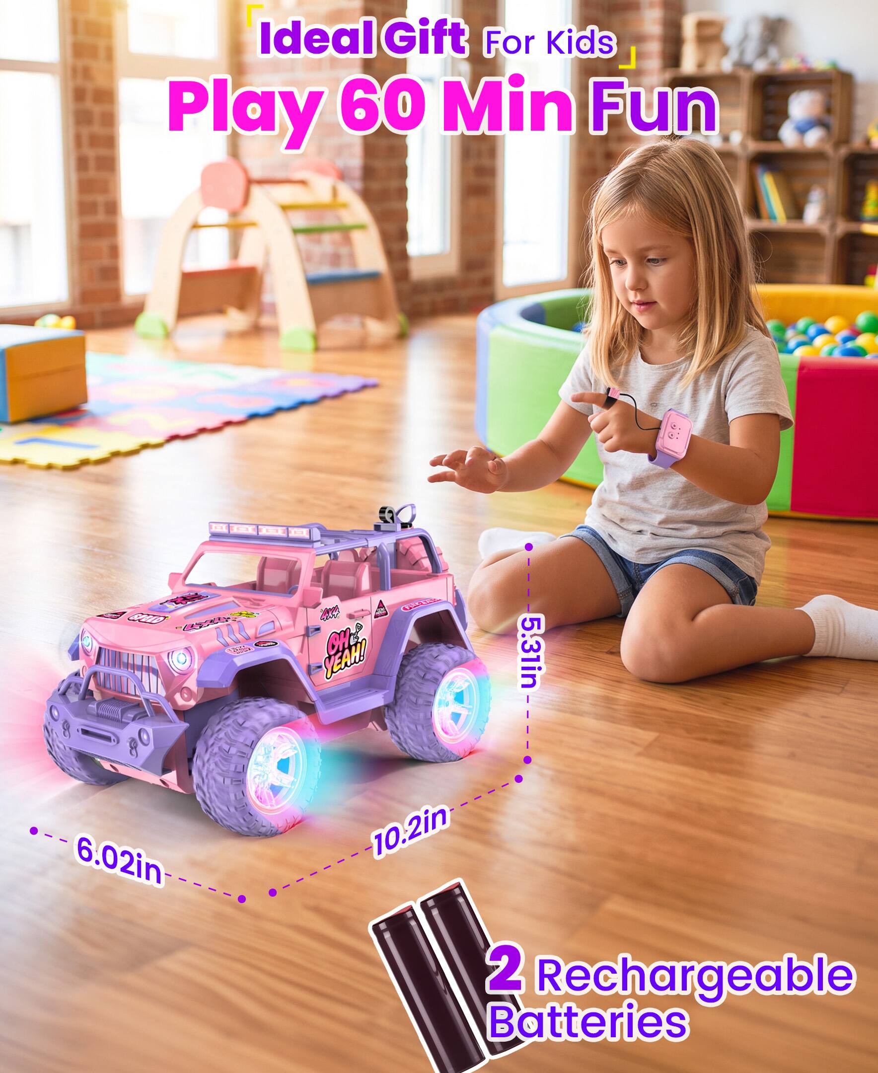 Ideal Gift For Kids Play 60 Min Fun

SPEED LAW PERGEN

201 THANDA 4939 YEAH! CHiP

5.31in
6.02in
10.2in

2 Rechargeable Batteries