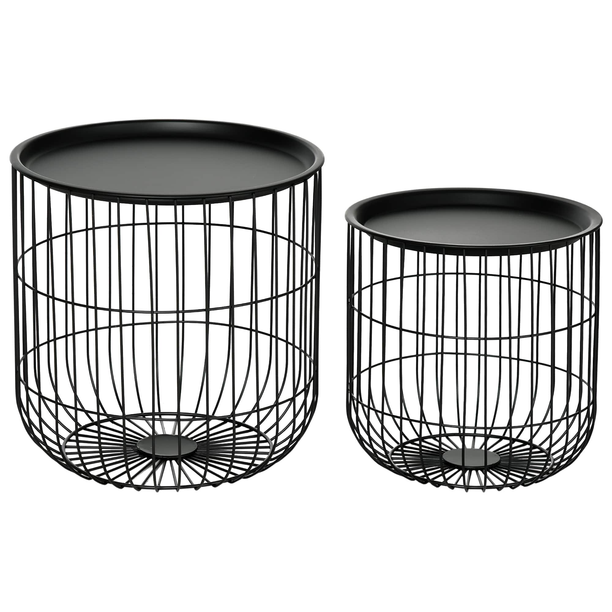 Homcom - Table Set - Black