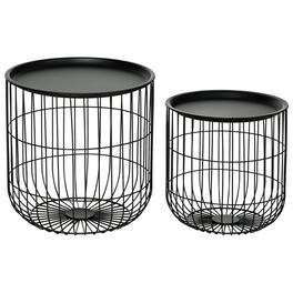 Homcom - Table Set - Black