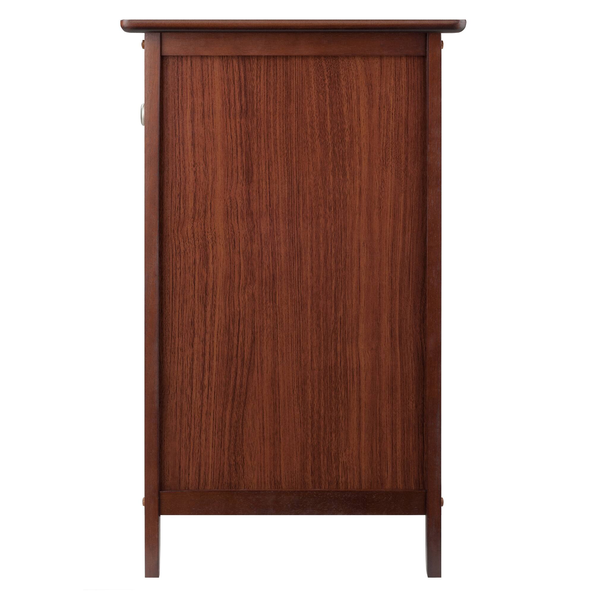 Alt View 1. Winsome Wood - Eugene Accent Table, Nightstand - Walnut.