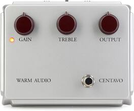 Warm Audio - Centavo Professional Overdrive Pedal with Gain, Treble, Buffered Bypass and Selectable Bass Mod Switch