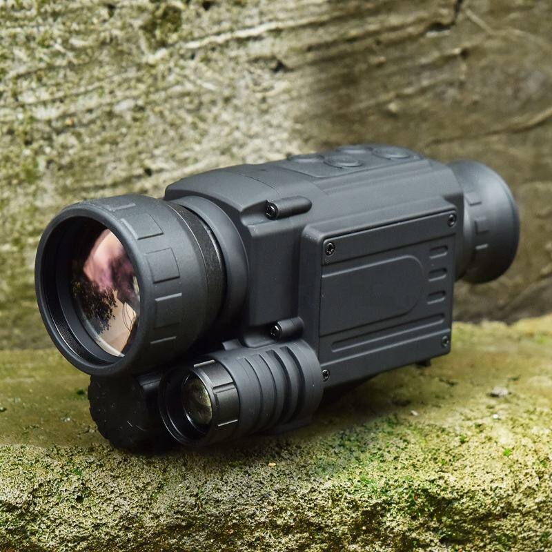 Alt View 1. Cluzine - Digital Night Vision Monocular, HD Infrared IR, Outdoor Night Vision Telescope Up to 400M Viewing Distance.