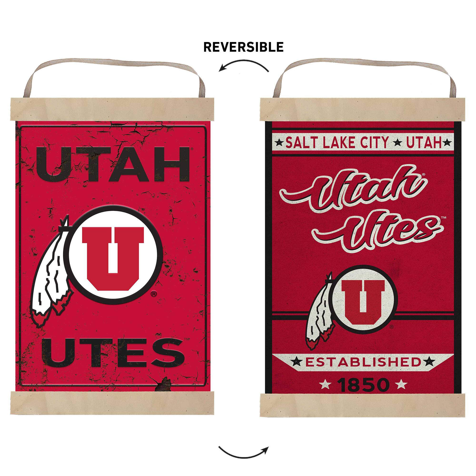 REVERSIBLE  
SALT LAKE CITY UTAH  
UTAH Utes  
ESTABLISHED 1850