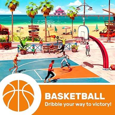 BASKETBALL
Dribble your way to victory!
