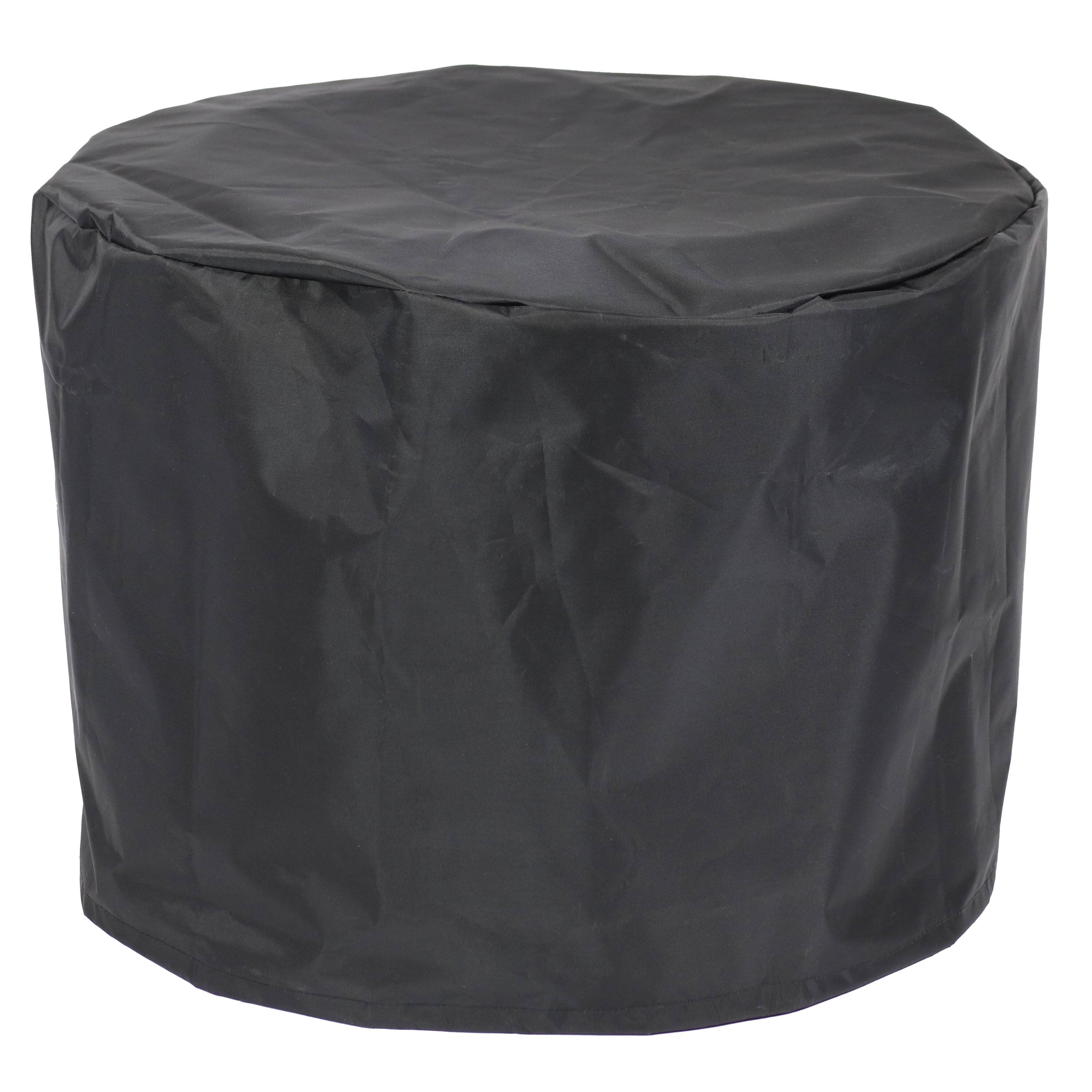 Alt View 5. Sunnydaze - 21.5 in Octagon Steel Smokeless Fire Pit with Log Poker - Black.