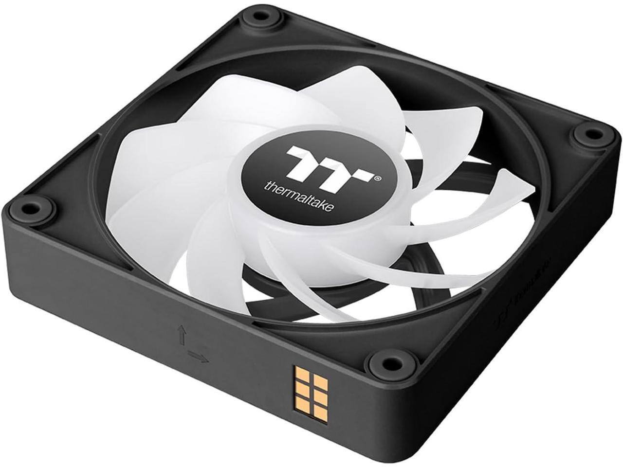 Alt View 3. Thermaltake - Thermaltake CT120 EX ARGB Fan (3-Pack), Magnetic, 5V Sync, 16.8M Colors, 120mm Case Fan - Multicolor.