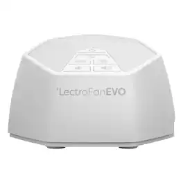 Adaptive Sound Technologies - LectroFan EVO White Noise Machine - Compact Sleep Sound Machine - 22 Non-Looping Fan, Ocean Noise Variations