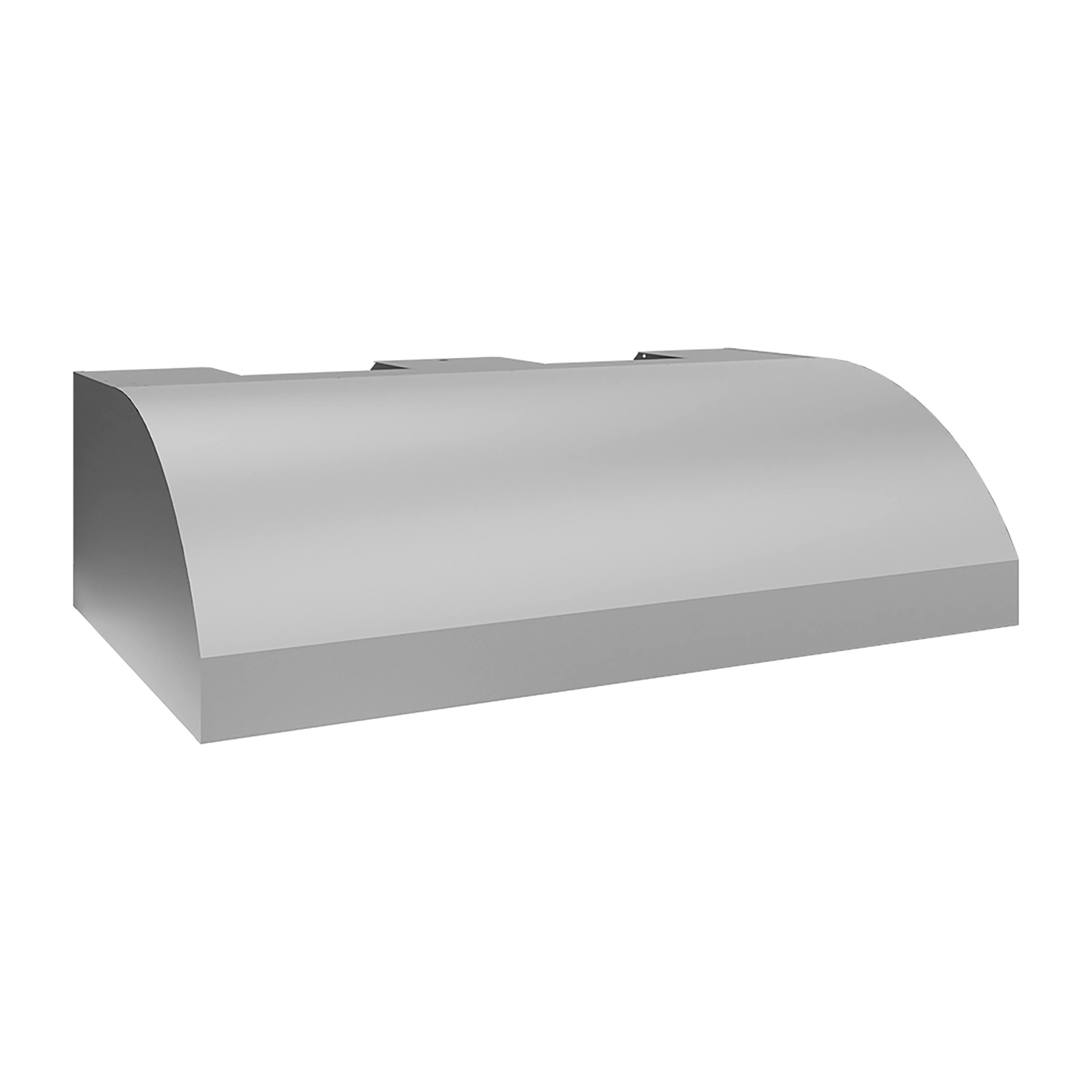 Angle. ZLINE - ZLINE 60 in. Under Cabinet Outdoor Grill Hood (GOU2-60) - Stainless Steel.