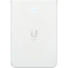 Front. Ubiquiti - Networks UniFi U6 In-Wall Dual-Band Wi-Fi Access Point U6-IW-US - White.