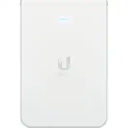 Ubiquiti - Networks UniFi U6 In-Wall Dual-Band Wi-Fi Access Point U6-IW-US - White