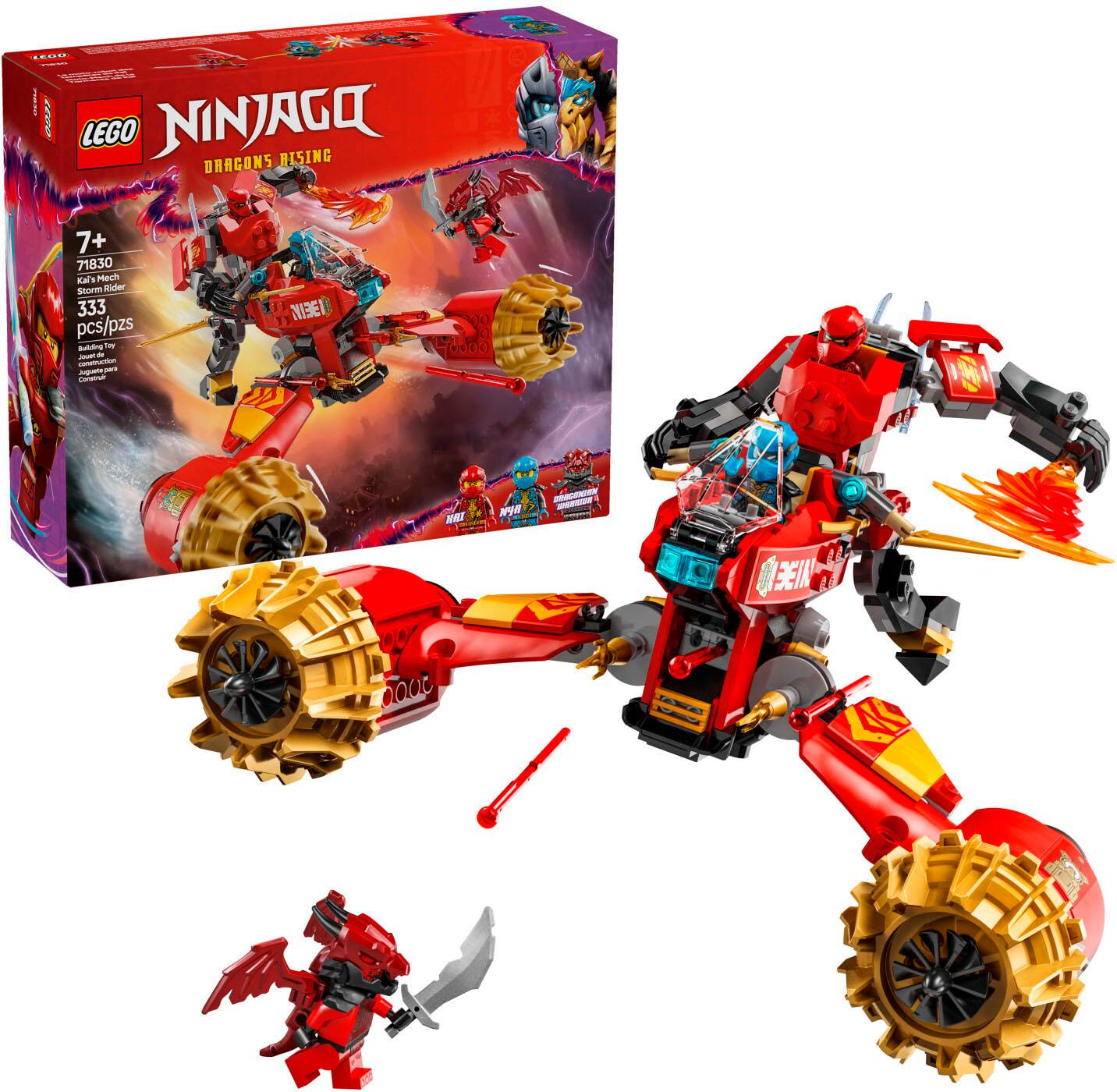 LEGO - NINJAGO Kai's Mech Storm Rider Action Figure Building Toy 71830
