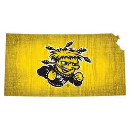 Fan Creations - Wichita State Shockers 12" Logo State Sign - Multicolor