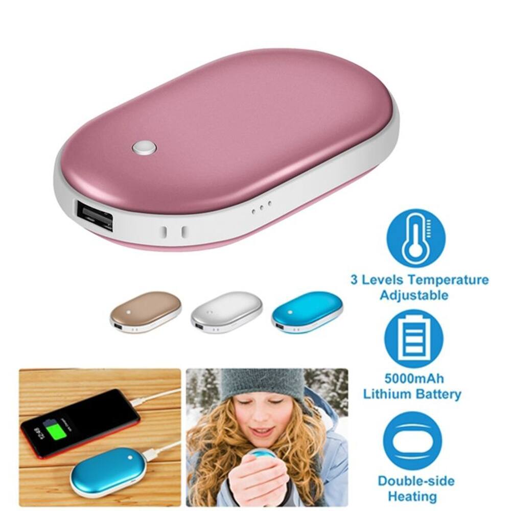 3 Levels Temperature Adjustable  
5000mAh Lithium Battery  
Double-side Heating