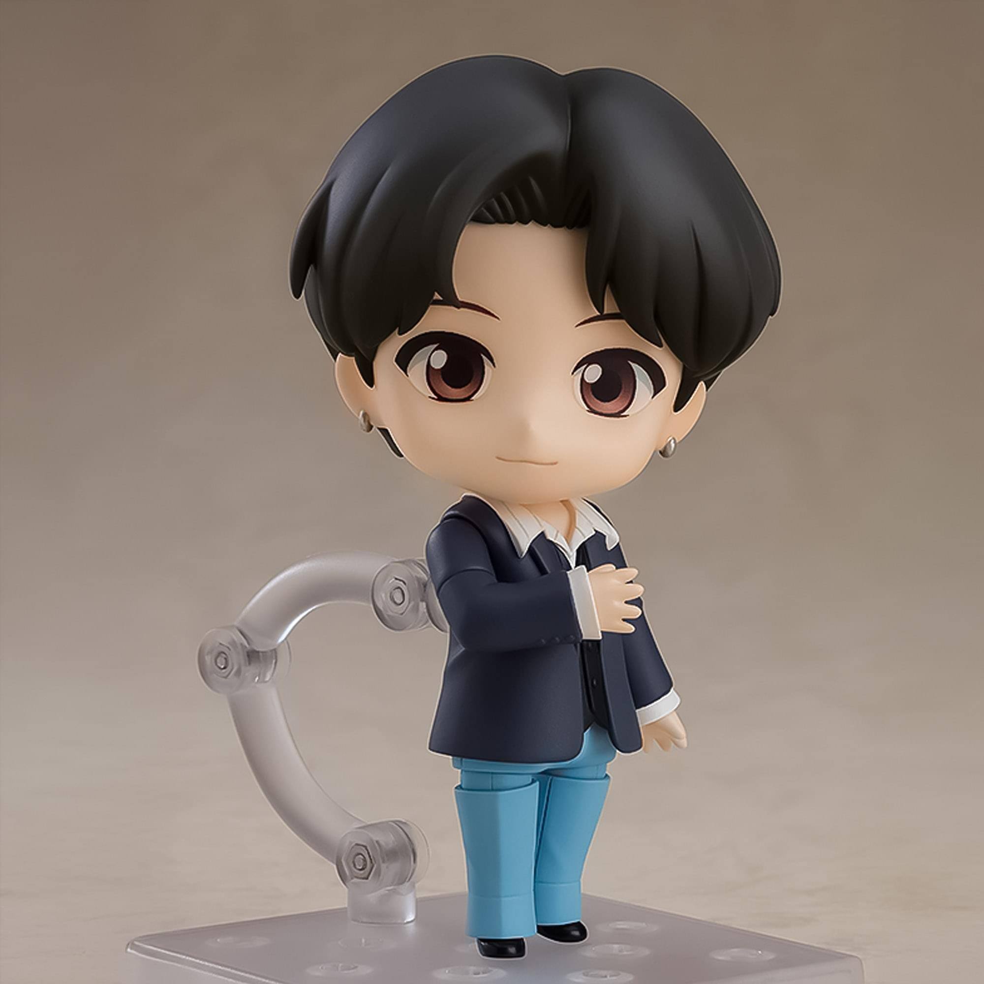 Alt View 1. Good Smile Company - TinyTAN Nendoroid Figure | SUGA - Multi-Colored.