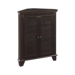 Crosley Furniture - Lydia Corner Storage Cabinet - Espresso