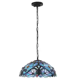 Stock Preferred - Tiffany Style Hanging Lamp - Multicolor