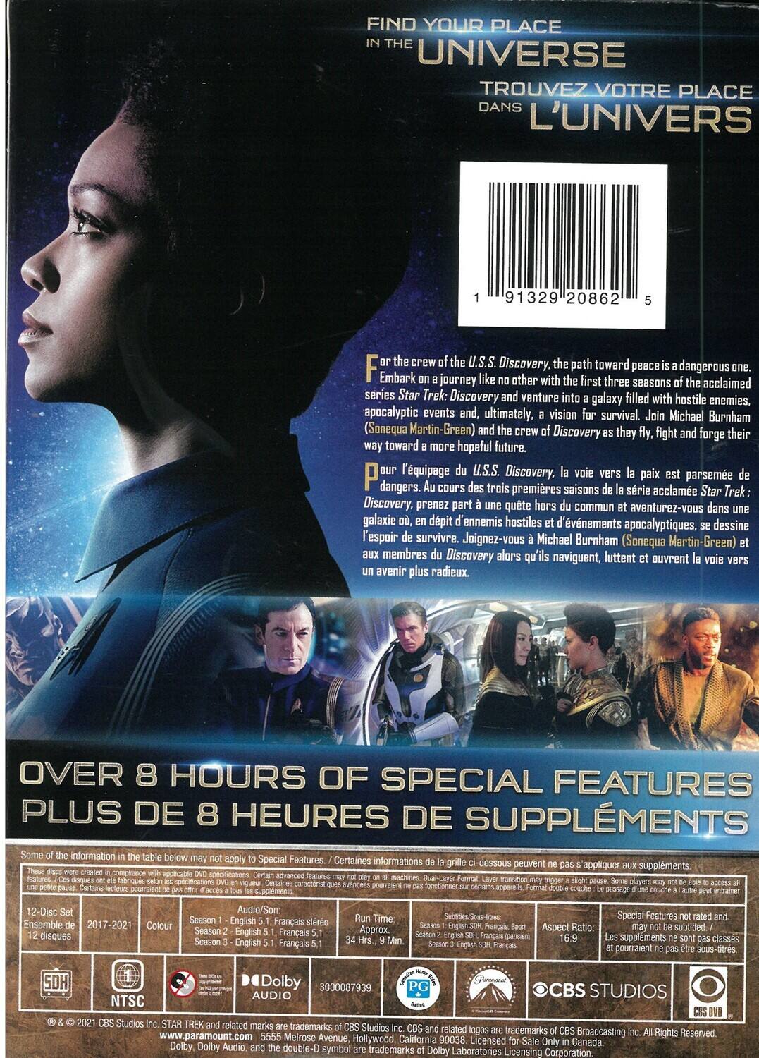 Alt View 1. Star Trek Discovery: Seasons 1-3   - DVD.