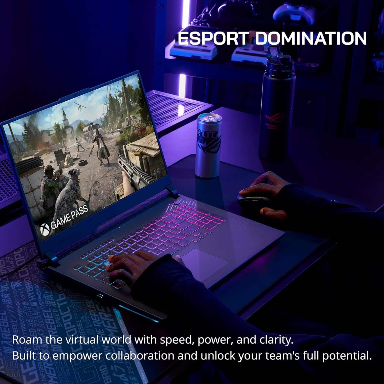 ASUS - windows11/17.3/ASUS ROGゲーミング/i7-6700/GTX ASUS ROG Strix G17 Gaming Laptop, 17.3 inch WQHD 240Hz, AMD