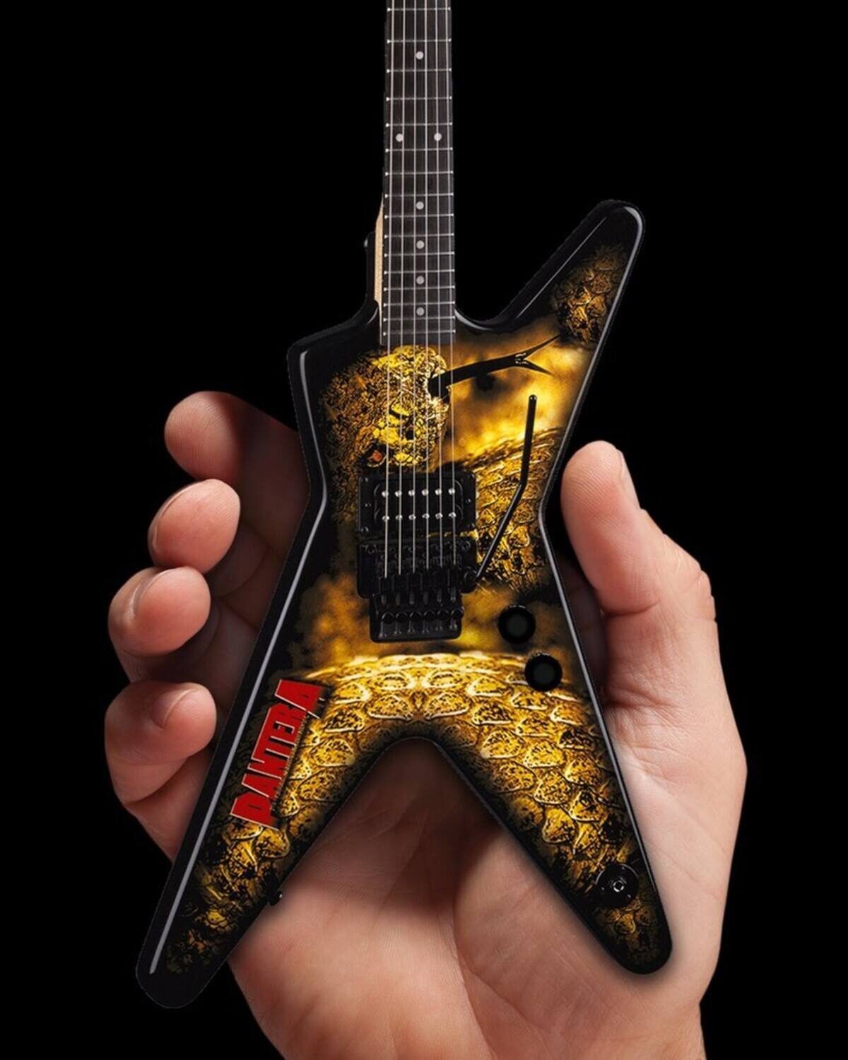 Alt View 3. Axe Heaven - Dimebag Darrell - Axe Heaven Dimebag Darrell Pantera Dean The Great Southern Trendkill Mini Guitar - Collectibles - Multicolor.
