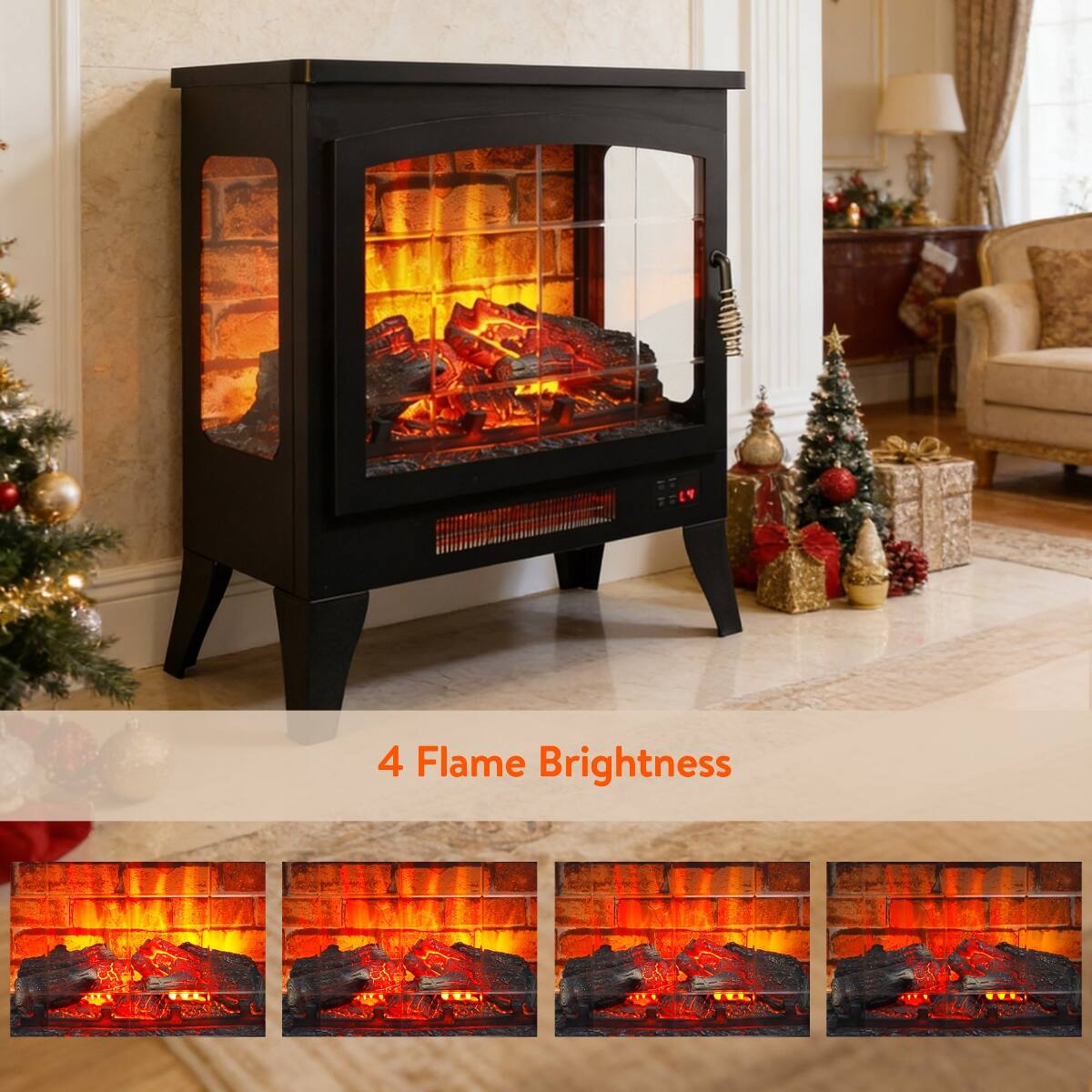 4 Flame Brightness