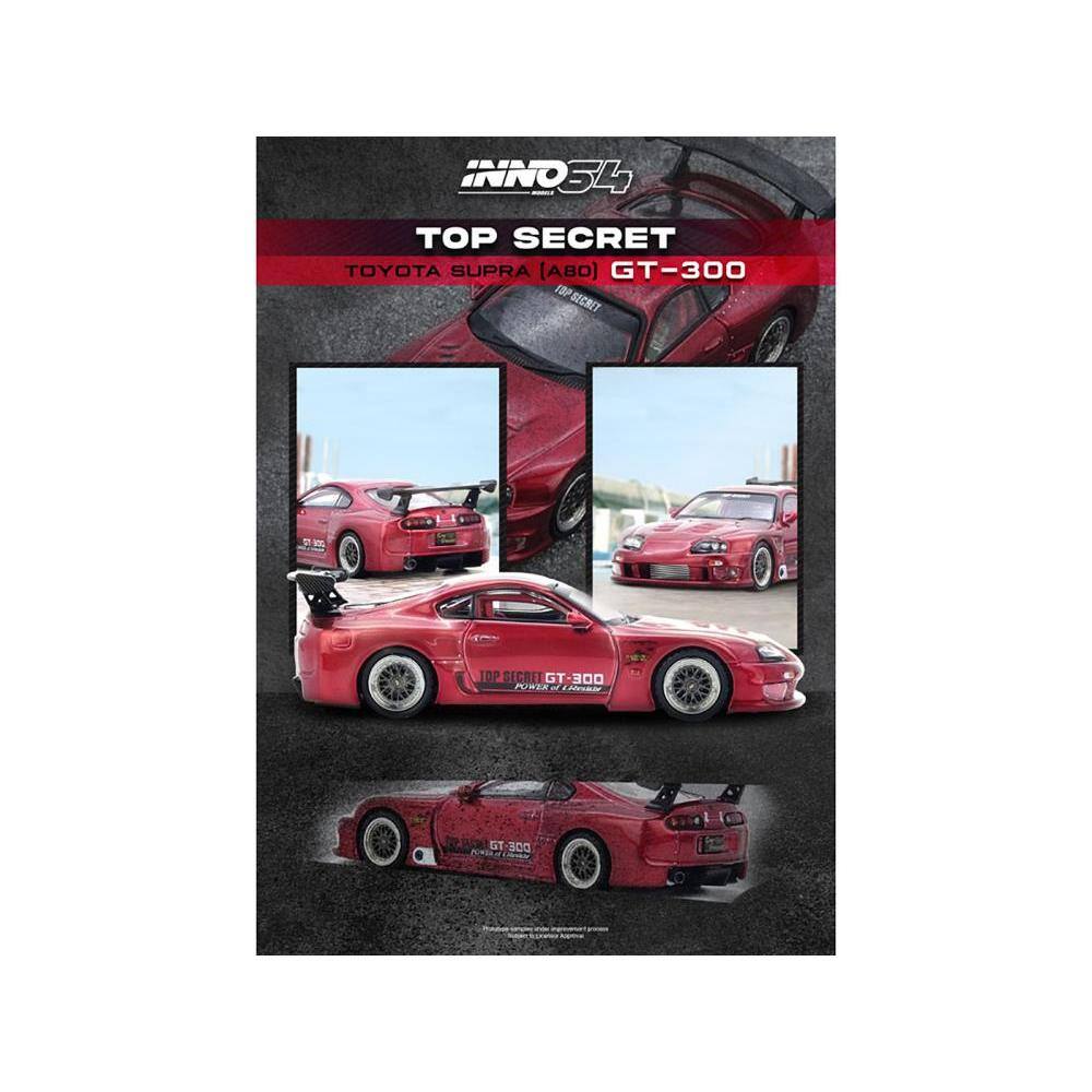 INNO 34  
TOP SECRET  
TOYOTA SUPRA [ABD] GT-300  
TOP SECRET GT-300