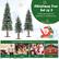 Christmas Tree Set of 3: Perfect decoration for individual or combined uses. Create a magical atmosphere in your space.