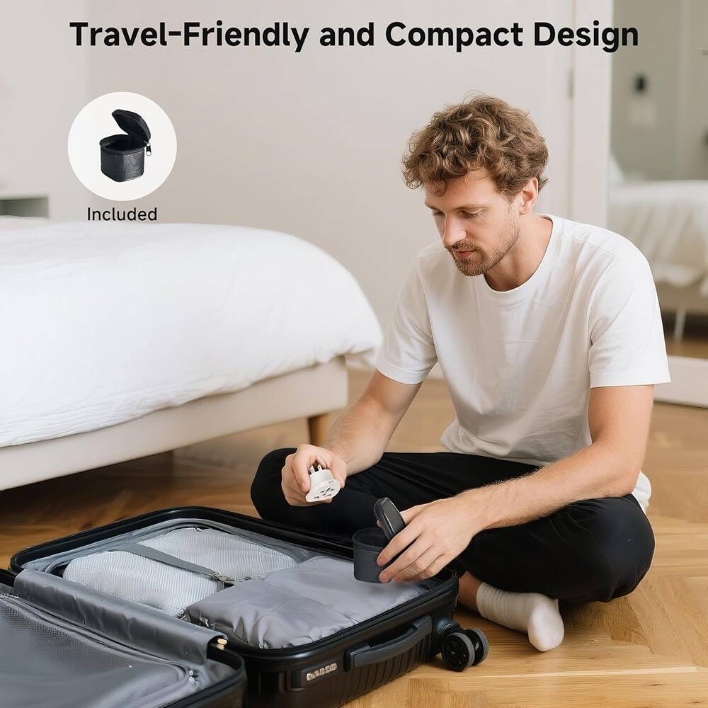 Travel-Friendly and Compact Design

Included