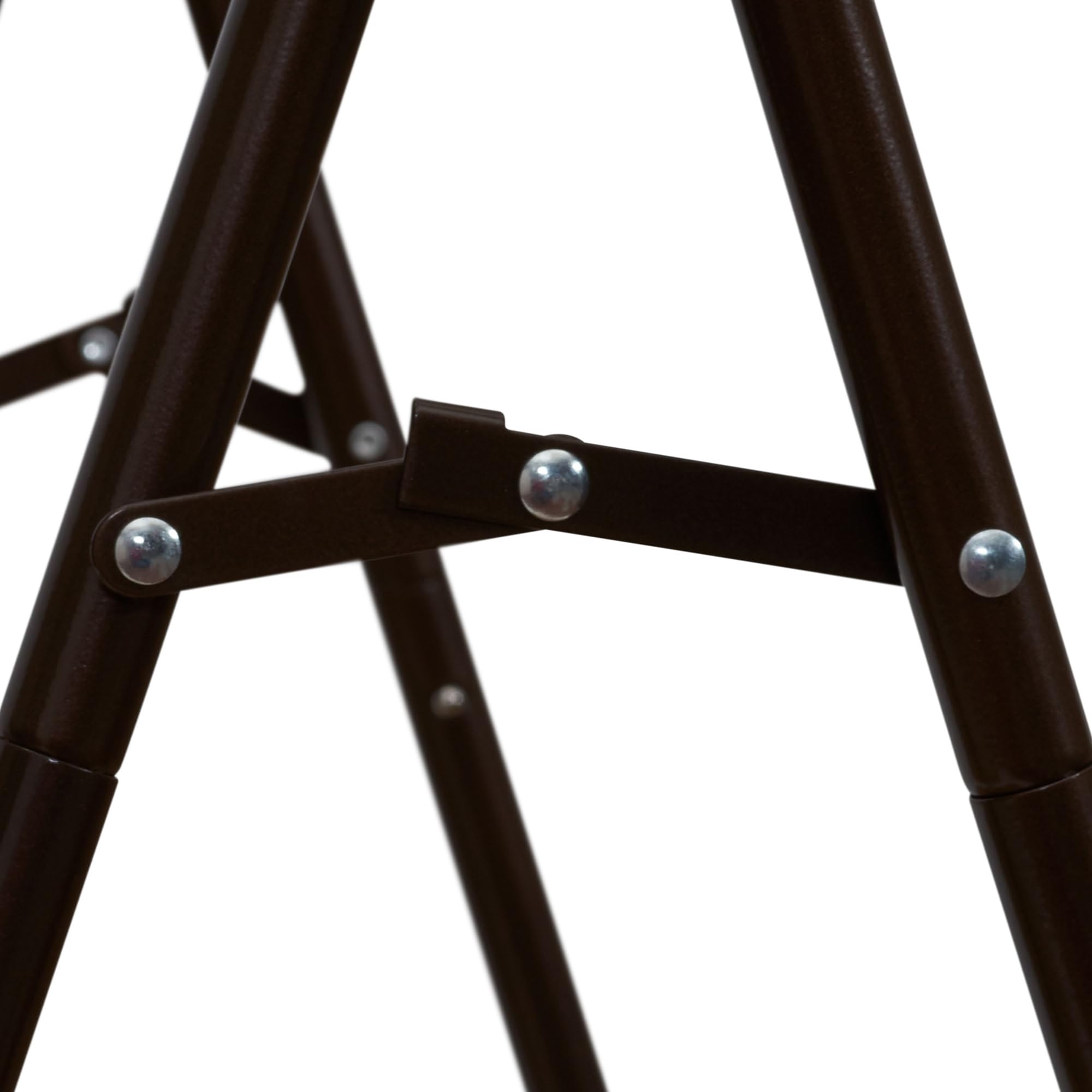 Alt View 7. Refined Abode Design - Valet Folding Clothes Rack Strong Metal X-frame Chic Design Great For Guest And Dressing Rooms Portable Eas... - Bronze.