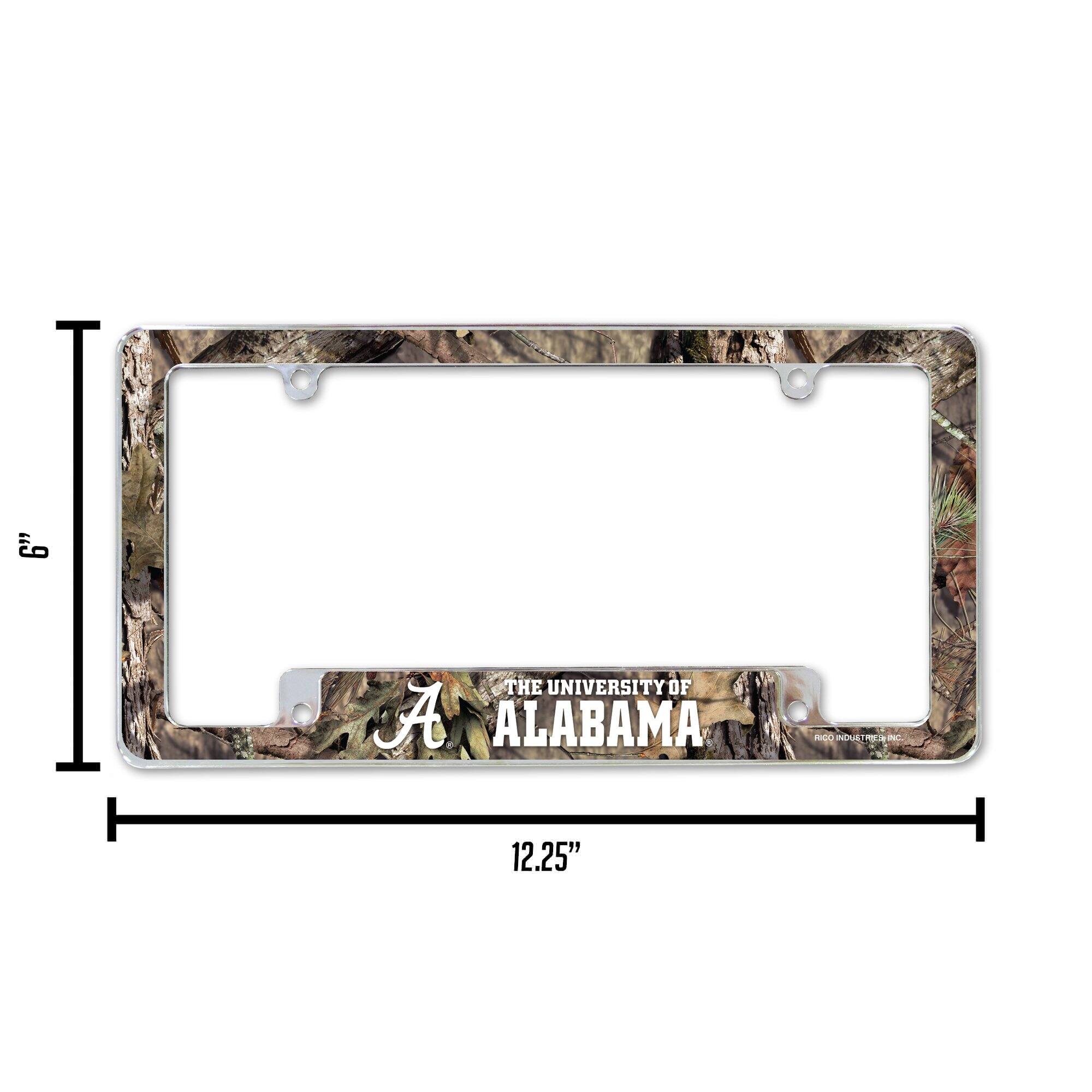 6" THE UNIVERSITY OF ALABAMA 12.25"