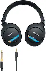 Sony - Professional Reference Closed Monitor Headphones - Black - Front_Zoom