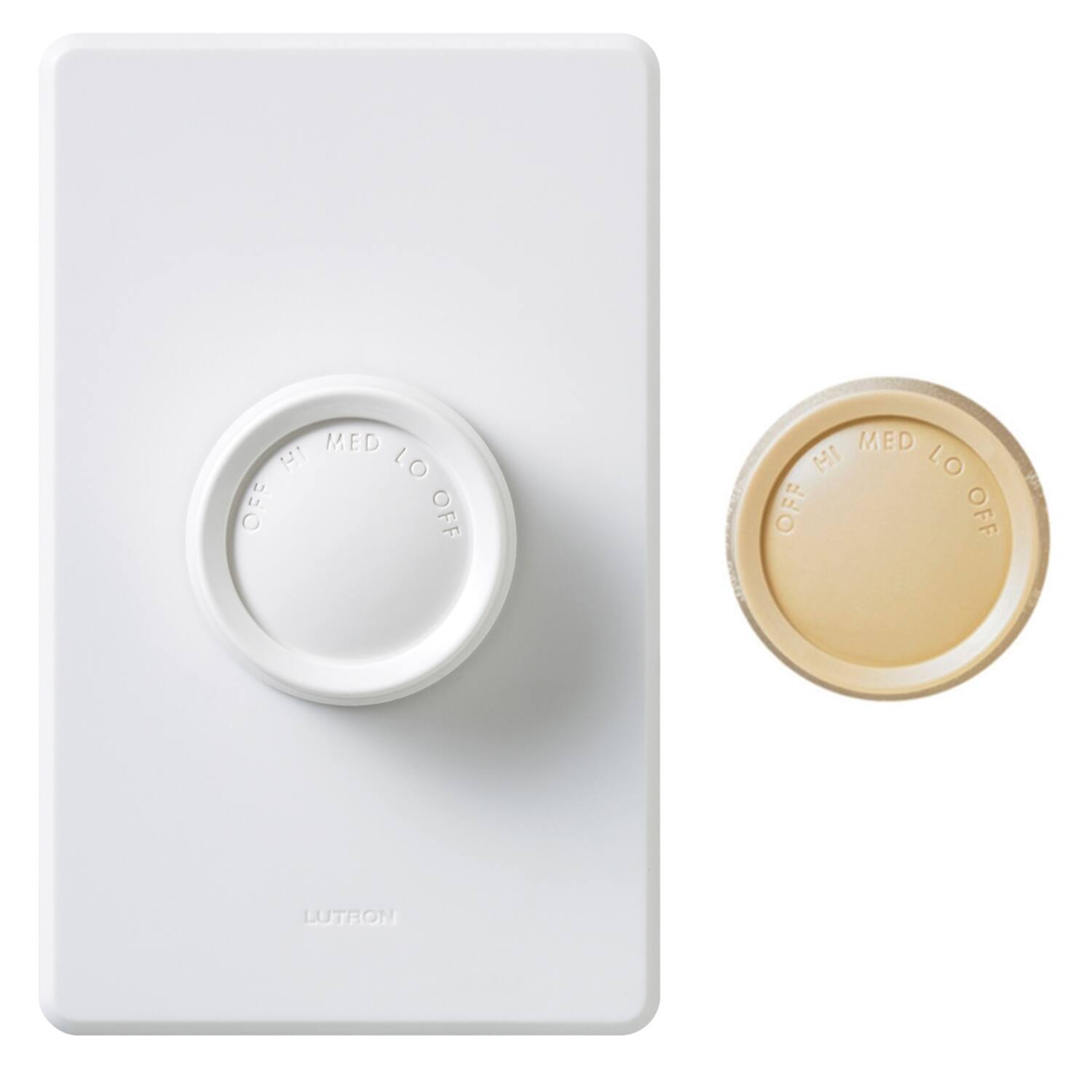 MED HI LO OFF MED MI LO OFF OFF LUTRON