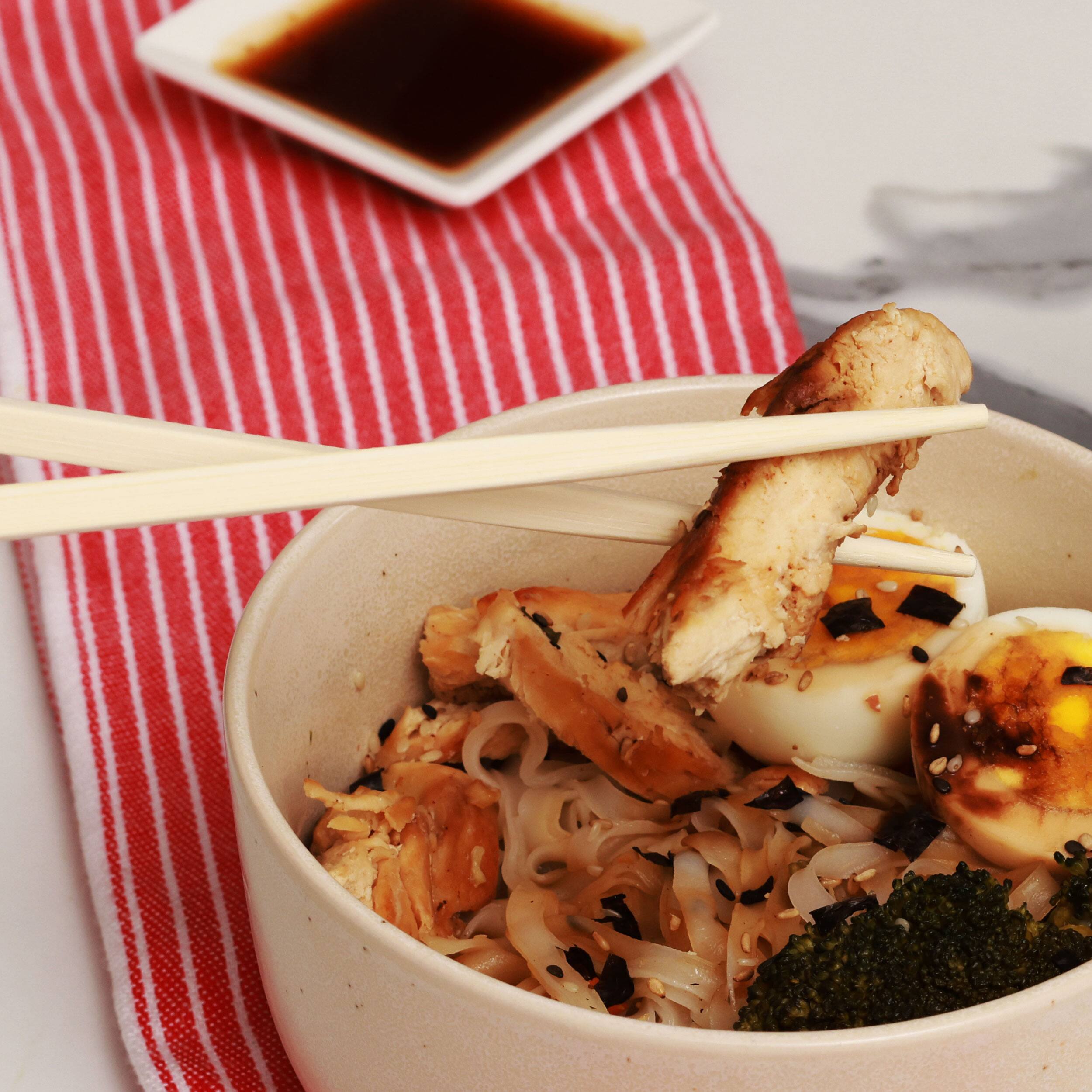 Alt View 2. Escali - Joyce Chen Reusable Bamboo Chopsticks Set, 10 Pair - Natural.