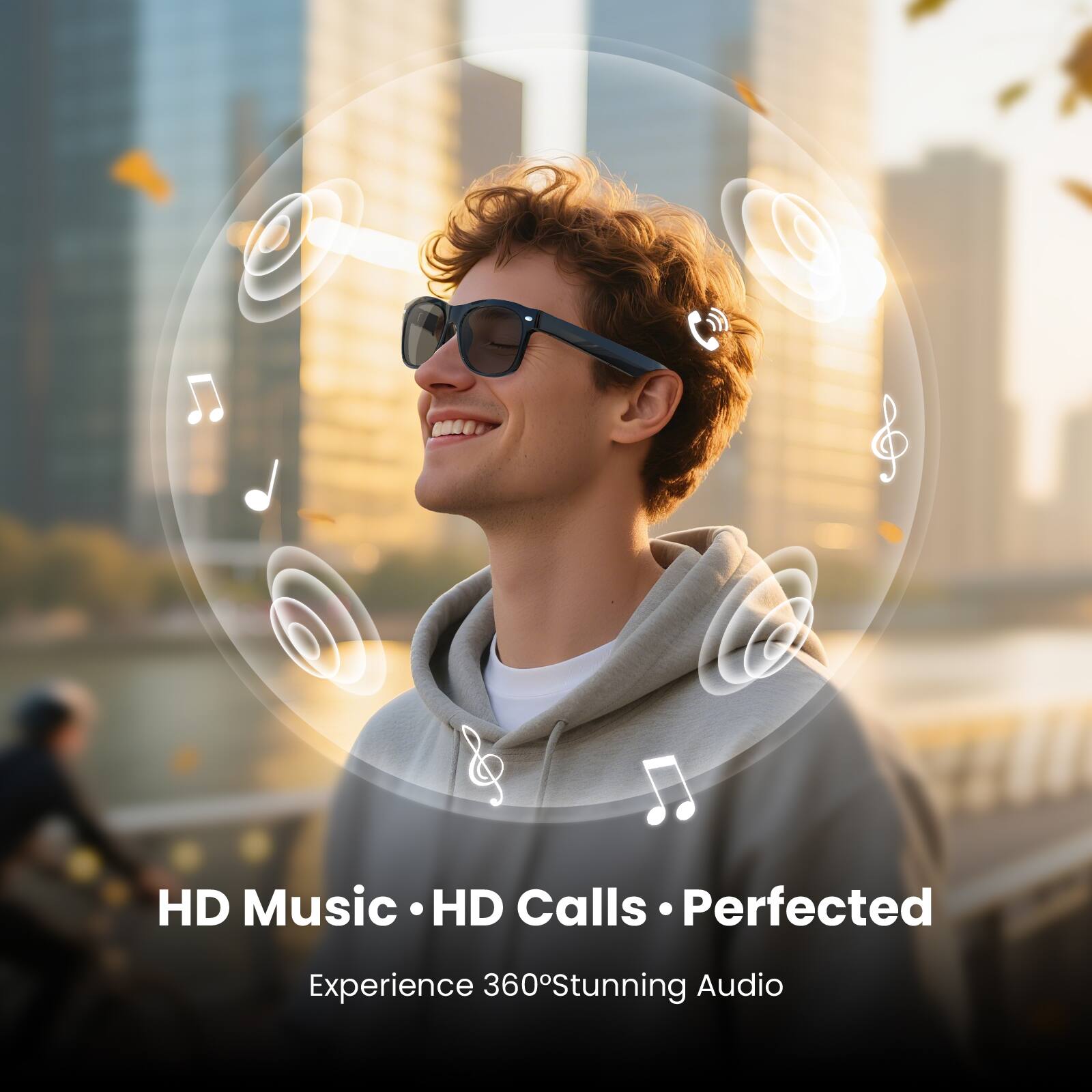 HD Music • HD Calls • Perfected  
Experience 360° Stunning Audio
